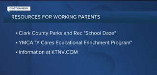 Resources for working parents during CCSD virtual learning