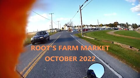 An October ride to Root's Market on my Honda Grom Motorcycle. Funny reactions and conversation