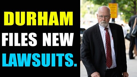 EXPLOSIVE HUGE INTEL: DURHAM OFFICIALLY FILES LAWSUITS AGAINST & HIS MASTER CHESS MOVE