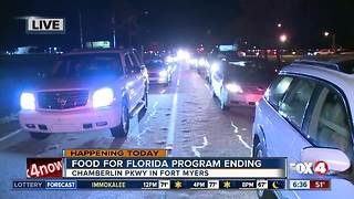 Tuesday the last day of Food for Florida relief in Fort Myers - 6:30 am live report