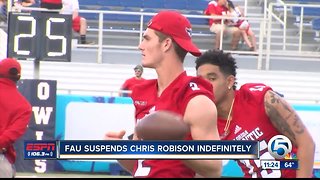 FAU suspends Chris Robison 3/20