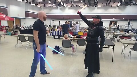 Light Saber Fight Paris, Tx Comic Convention