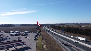 Truck Stop Highway 401 Canada