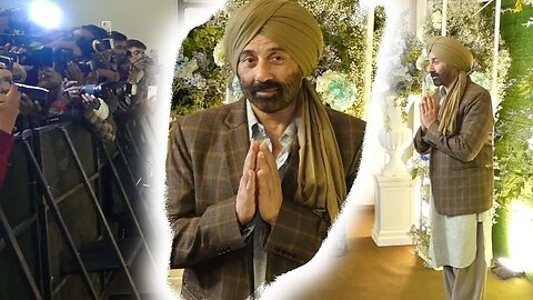 Sunny Deol In Gadar 2 Look Shows His Unique Mehendi At Son Karan Deol Sangeet Ceremony