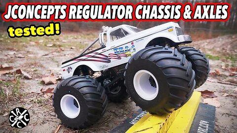 Test Driving JConcepts' NEW Regulator Chassis & Axles With Their 1970 USA-1 Body. BEST RETRO MT IMHO