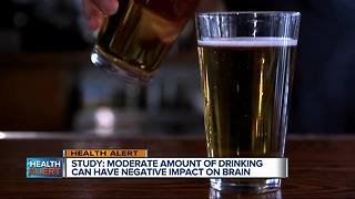 Can moderate drinking impact brain function?