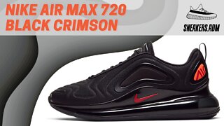 Nike Air Max 720 Black Crimson - CT2204-002 - @SneakersADM