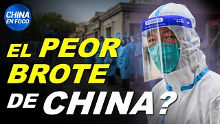 China podría estar frente a su peor brote del virus. Construyen hospitales y 250.000 camas