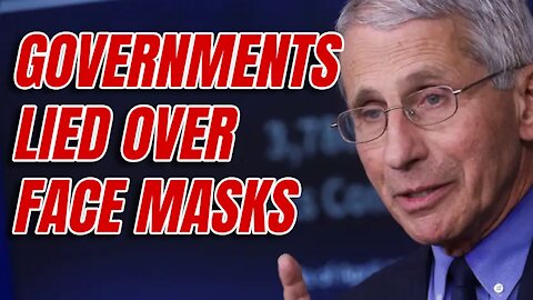 Jimmy Dore breaks down Dr Fauci ADMITTING he lied about masks