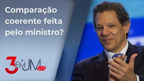 Haddad diz que reforma tributária pode ter mesmo impacto que o Plano Real