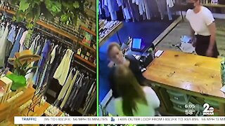 Woman threatens manager over mask