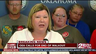 OEA calls for end of walkout
