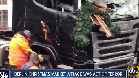 Latest Tuesday on Berlin Christmas market attack