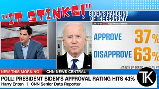 CNN: ‘If You Look at Joe Biden’s Approval on the Economy Right Now, It Stinks’