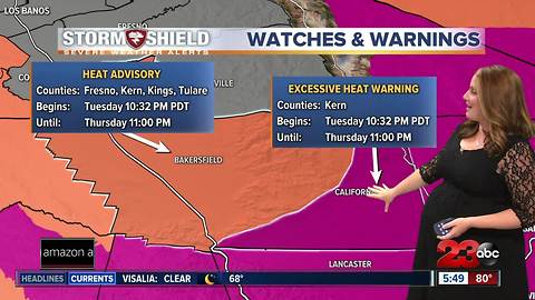 Storm Shield Forecast morning update 7/25/18