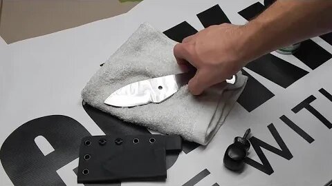 How does Shed Knives prep knives after production? #shedknives