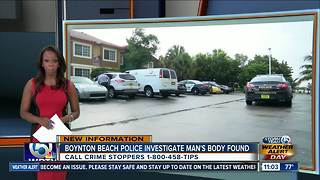 Body found on private beach near Boynton Beach apartment complex