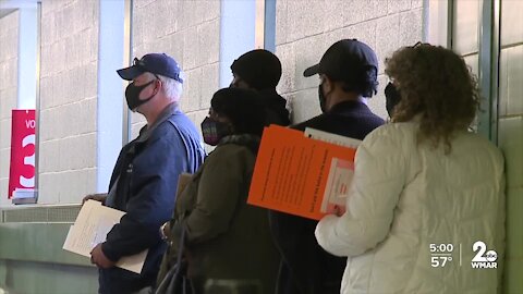 Baltimore City takes part in election day