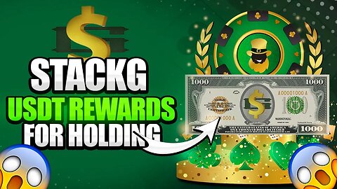 STACKG - GET REWARDED USDT BY HOLDING