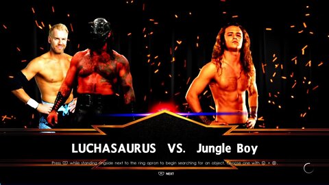 AEW Dynamite Jungle Boy vs Luchasaurus #aewdynamite