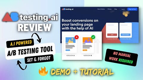 ABtesting.ai Review [Lifetime Deal] | Let A.i handle the spilt test & conversions for landing page