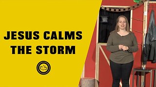 Jesus Calmed the Storm (Matthew 8; Mark 4; Luke 8) | Younger Kids | Miss. Ashleigh
