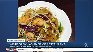 Asian Spice Restaurant offers to-go options