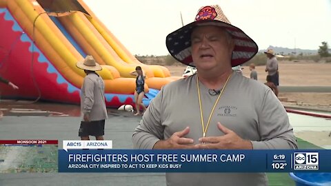 Arizona City firefighters host community water day