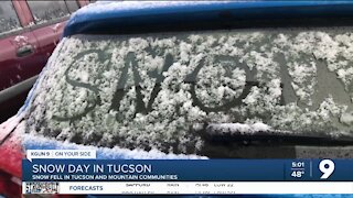 The Old Pueblo wakes up to snow