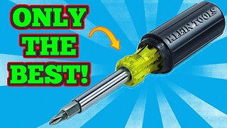 The Best Multibit Screwdriver You Can Buy From Klein Tools!