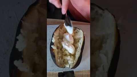 Hot Link Baked Potato
