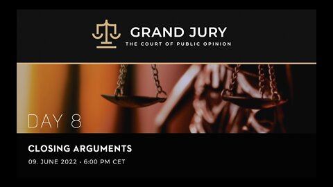 Grand Jury closing arguments - Leslie manookian from the USA