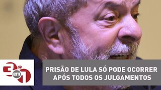 TRF-4 diz que prisão de Lula só pode ocorrer após todos os julgamentos