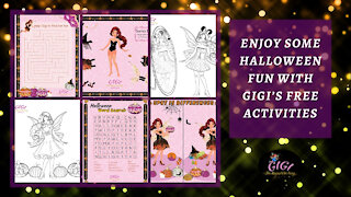Gigi The Fairy | Enjoy Some Halloween Fun with Gigi’s Free Activities | Chic Fairy