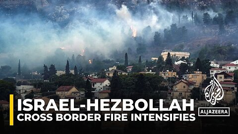 Hezbollah fires 150 rockets at Israel after senior commander killed
