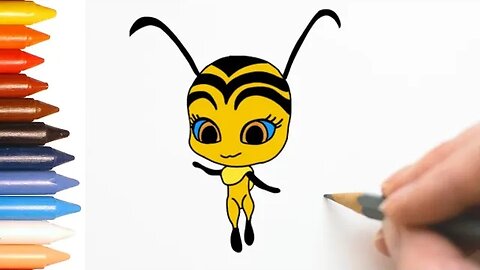 COMO DESENHAR POLLEN MIRACULOUS - KWAMI #miraculous #pollen