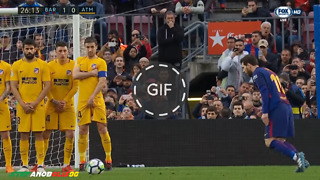 Golazo de Messi vs Atletico Madrid!