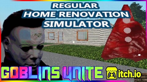 HGTV HORROR GAME ITCH.IO - Regular Home Renovation Simulator