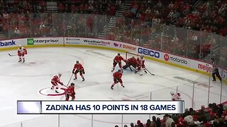Filip Zadina proving his talent will keep him in Detroit for a while