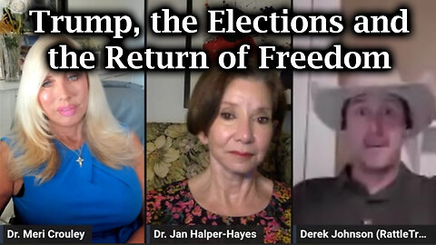 Dr. Jan Halper Hayes with Derek Johnson - Trump, the Elections and the Return of Freedom