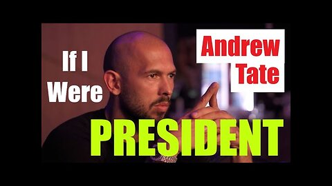 Andrew Tate speaks on the 2024 US election