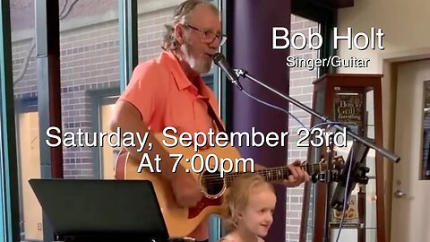 St. John's Episcopal Church Concert Series Promo 2023 featuring Bob Holt