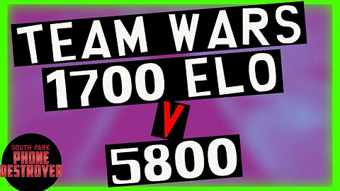 🍆lv1 meme account wins a match in silver | Team Wars | South Park Phone Destroyer