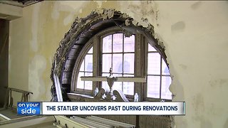 Renovations at the former Statler hotel reveal century-old building's storied past