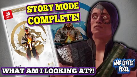 Mortal Kombat 1 On Switch Is WEIRD! Madlittlepixel Live Finishing Story Mode!