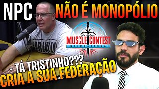 MONOPÓLIO DA MUSCLE CONTEST REFUTADO! *olha o que o Caramelo disse ao vivo*