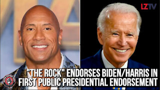 "The Rock" Endorses Biden/Harris in First Public Presidential Endorsement
