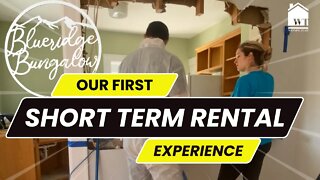 WE BOUGHT OUR FIRST AIRBNB SIGHT UNSEEN | How it went! | Blueridge Parkway