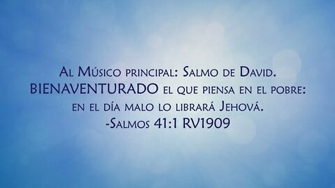 Bienaventurado el que piensa en el pobre. #devocional #devocionaldiario #jesuscristo