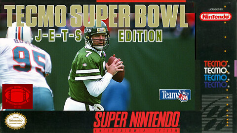 Tecmo Super Bowl - New York Jets @ Houston Oilers (AFC Championship, 1991)